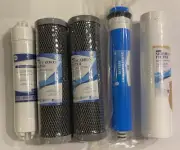 Set 5 Azure Cube RO, CTO Carbon, Post, Sediment Filter Cartridges