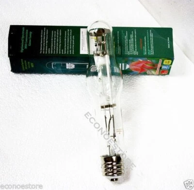 METAL HALIDE 600W HYDROPONIC GROW LIGHT MH BULB GROW LAMP 600 WATT
