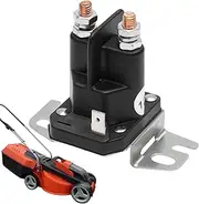 Lawn Mower Solenoid - 12V Lawn Mower Starter Solenoid Relay - Multifunctional Accessory for Tractors and Heavy Equipment