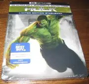 The Incredible Hulk 4K UHD + Blu-ray + Digital NEW Best Buy SteelBook SEALED OOP