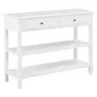 Sideboard White 110x35x80 cm MDF vidaXL