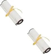 HONMEET 2 Rolls Art Wall Chinese Calligraphy Paper Blank Painting Absorbent Material