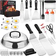 Blackstone Griddle Accessories Tool Kit, AIKWI 47-Piece Flat Top Grill Commercia