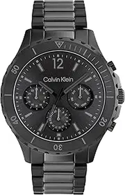 [Calvin Klein] Sport For Him Iconic Plated Steel Dial Men's Watch