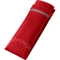 在飛比找momo購物網優惠-【天使之翼】專用配件書包側掛套- 反光材質-鮮豔紅(配件日本