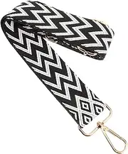 [Generic] Widen Adjustable Crossbody Bag Strap Cute Style Replacement Strap with Delicate Ornament for Purses Durable Material Lightweight Design for Travel