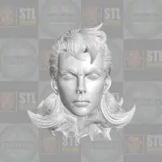 Rachel Summers Excalibur v2 custom head for Marvel Legends & other figures