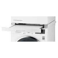 在飛比找蝦皮購物優惠-DKW LG滾筒洗衣機+免曬衣乾衣機堆疊組合架-白色