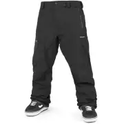 VOLCOM Men's L GORE-TEX Snow Pants - G1352406 - BLK - XL - NWT