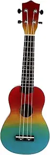 ifundom Set 21 Inches Boys and Girls Musical Instrument Backpack Beginner Ukulele Guitar for Easy Learning