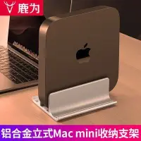 在飛比找蝦皮商城精選優惠-【燒米】 鋁合金 適用蘋果 mac mini 主機 支架 筆