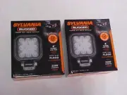SYLVANIA 4'' RUGGED CUBE LED POD 2100 LUMENS 2 LIGHTS NEW IN BOX