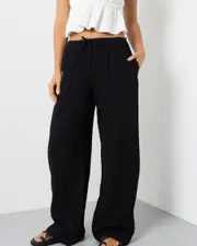 [Mooloola] Mooloola Women's Lennox Pants in Black Size 10 10 Black