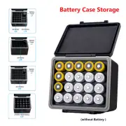 Battery Organizer Storage Case Holder Box with Tester for 18650 AA AAA Batteries
