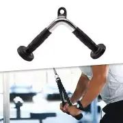 Tricep Press Down Bar Back Shoulders Muscle Exerciser Fitness V Handle