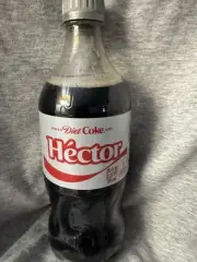 Share A Coke with Hector 2025 Personalized Gift Coca Cola Bottle 20oz Diet