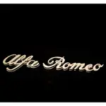 ALFA ROMEO愛快羅密歐 貼標 155 156 75 GIULIA MITO 4C GTV ALFAROMEO