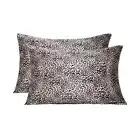 MANSPHIL 2 Pack King Mulberry Silk Pillowcase for Hair and Skin, Leopard Patt...