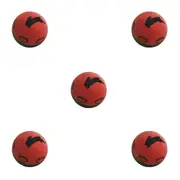 5PK NRL South Sydney Rabbitohs Super-High Bounce Ball 60mm Kids Sport Toy Red