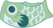 Non Slip Bath Mat Welcome Doormat Red Carp Entrance Hallway Rectangle Printed Non-Slip Floor Rugs Front Door Mat Outdoor Rugs Carp Mat Rug Non Slip Mat (Color : Type 2, Size : 37x70cm)