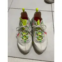 在飛比找蝦皮購物優惠-NIKE REACT ELEMENT 55 白粉 黃藍 螢光