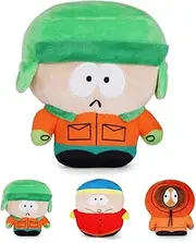 OSDUE South Park Plush, South Park Plush Doll, Kyle Doll Plush Toys, Soft Plush Figure for Birthday Gift, Anime Cartoon Fans, Children, Adults (18 cm)