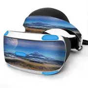 Skin Wrap for Sony Playstation PSVR HeadsetSpace Planet Moon Surface outerspace