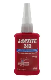 2x Loctite 242 50ml Medium Strength Threadlocker Industrial Glue TWIN PACK