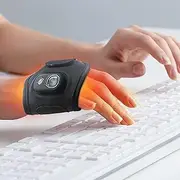 [B-Qtech] Rechargeable Hand Warmer, 3000 mAh Bracelet Hand Warmer, 8 Hours Operating Time, Heated Gloves with 3 Adjustable Heating Modes & Digital Screen