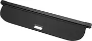 X AUTOHAUX Car Trunk Retractable Cargo Cover for Land Rover Range Rover 14-21 Rear Trunk Parcel Shelf Luggage Security Shield Shade Cover Black Carbon Fiber