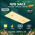 VIPARSPECTRA P2000 LED Grow Light Full Spectrum for Grow Tent Kits Indoor Flower