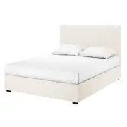 Septima and Gratiana Boucle Bed & Headboard Package