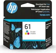 HP 61 Tri-Color Original Ink Cartridge (CH562WN)