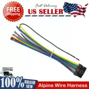 New Wire Harness for ALPINE CDE-W235BT CDEW235BT Car Radio Replacement Part