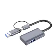 4 in 1 Memory Card Reader USB 3.0 USB-C TF U Disk OTG Adapter for Pro/Air3537