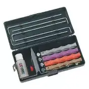 Lansky 4-Stone Deluxe Diamond System | Precision Knife Sharpening Kit