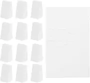 48 Pcs Makeup Foam Wedges for Foundation, Cosmetic Wedges Sponges, Cosmetic Puffs Sponge, Makeup Sponge Blender Wedge (2 White)