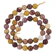Mookaite Round Beads 8mm 15-15.5" #85504
