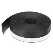 Silicone Seal Strip, 25mm Width x 20FT Length Sealing Foam Tape, Black