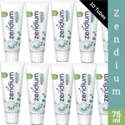 10 x Zendium Gum Care Toothpaste PRO GUM + Sensitive Toothpaste 75 ml