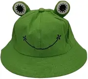 [Generic] Adults Polyester Bucket Hat, Hat Fishing Fisherman Beach Festival Sun Hat