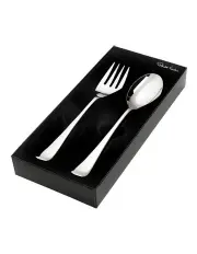 [Robert Welch] Radford Salad Server 2 Piece in Silver