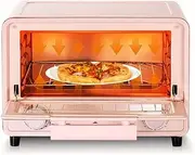 13L Mini Countertop Oven Kitchen Multi-Cooker Mini Ovens Electric 3 in 1 Breakfast Machine 60 Mins Timer Multifunction Pizza Oven Egg Omelette Frying Pan Toaster