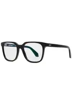Off-white Style 38 Square-frame Optical Glasses - Black ONE SIZE