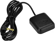 GODPEE Vehicle GPS Antenna Waterproof Active GPS Dash Cam Antenna with 3.5mm Plug for Car Truck SUV Windshield Mirror Dash Camera Cam Vedio Surveillance Monitoring DVR Recorder GPS Tracker Receiver