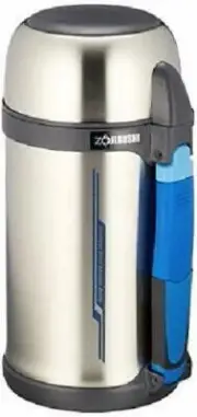 Zojirushi Wide-Mouth Water Bottle With Stainless Steel Cup Light weight 1.3L