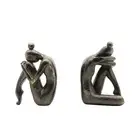 Thinker Bookends Figurine Bookend Book Stopper