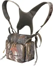 Binocular Harness Chest Pack, Bino Case with Rangefinder Pouch, Binocular Harnes