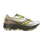 Saucony Men's Endorphin Edge Fog/Black Trail Running Shoes