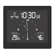 Waterproof Bathroom Clock With Timer & Thermometer